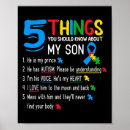 Search for autistic son posters Support