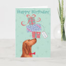 Search for hungarian birthday cards Vizsla