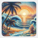 Search for tree sunset stickers Watercolor