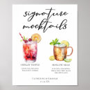 Search for signature drink menu posters Modern