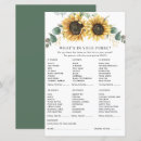 Search for sunflower bridal shower games Greenery
