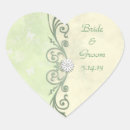 Search for green and yellow wedding stickers Lime
