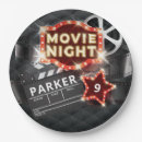 Search for movie night plates Birthday