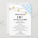 Search for bbq rehearsal dinner invitations String lights