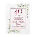 Search for ruby anniversary magnets Elegant