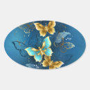 Search for golden butterfly stickers Blue