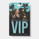 Search for party name tags badges All access pass