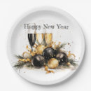 Search for new years eve plates Celebration