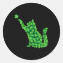 Search for st patricks day cat stickers Lucky