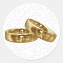 Search for band wedding stickers Gold