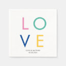 Search for valentines day paper napkins Typography