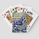 Search for optical illusion playing cards Abstract
