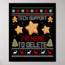 Search for tech support posters Xmas