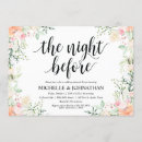 Search for garden rehearsal dinner invitations The night before
