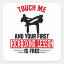 Search for kickboxing stickers Kickboxer
