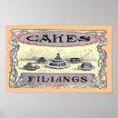 Search for cake advertisement posters Vintage