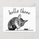 Search for cat mouse postcards Cute