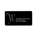Search for letter w return address labels Elegant
