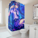 Search for anime shower curtains Girl