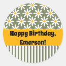 Search for retro floral pattern stickers White