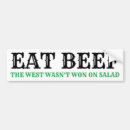Search for beef bumper stickers Cattle