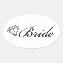Search for bride oval stickers Bachelorette