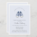 Search for sneaker baby pregnancy invitations Blue
