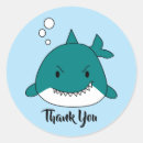 Search for funny shark cartoon stickers Fish