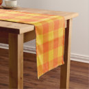 Search for orange table runners Plaid