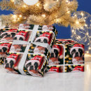 Search for boston terrier wrapping paper Cute