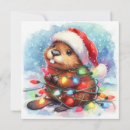 Search for beaver christmas cards Winter