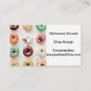 Search for donuts business cards Food