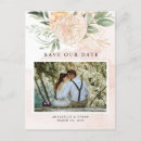 Search for pink save the date postcards Peony