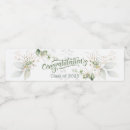 Search for graduation water bottle labels Student