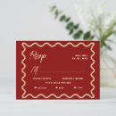 Search for doodle rsvp cards Red