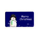 Search for frosty return address labels Blue