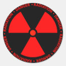 Search for nuclear symbol stickers Radioactive
