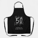 Search for adult birthday party aprons Script