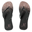 Search for rose gold flipflops Glitter