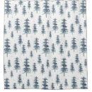 Search for pine trees shower curtains Blue