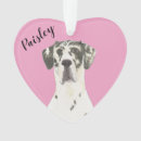 Search for harlequin christmas tree decorations Great dane