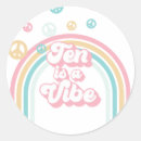 Search for blue peace sign stickers Retro