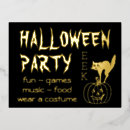 Search for fun halloween postcards Cat