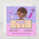 Search for doctor birthday invitations Cartoon