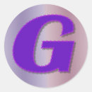 Search for blue g stickers Letter