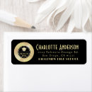 Search for vinyl return address labels Retro