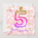 Search for 5th for girl birthday cards Purple