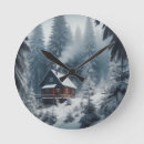 Search for cabin clocks Snow