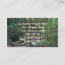 Search for stream business cards Nature