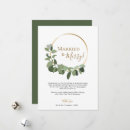 Search for christmas wedding announcement cards Married and merry